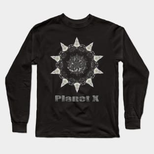 Space Art Planet X Black Star Nibiru Long Sleeve T-Shirt